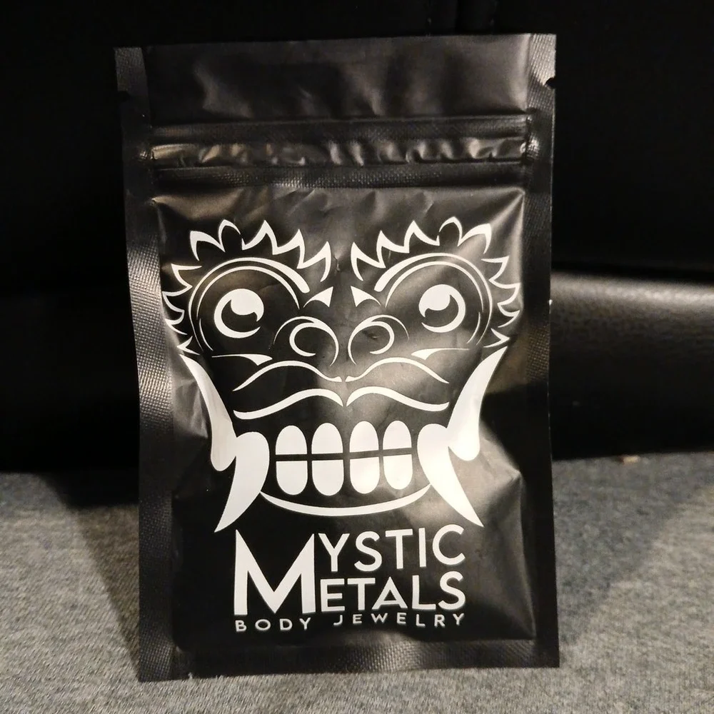 Mystic Metals Body Jewelry 10 Pieces 2G New‎ Sealed Package!